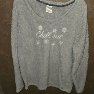 Serra Gray Women's Fleece Top